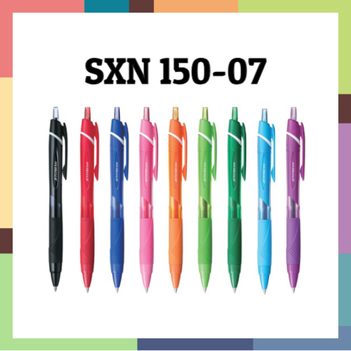 유니 제트스트림 유성볼펜 0.7mm SXN-150-07, 블루, 10개
학용품/수업준비 유니 제트스트림 유성볼펜 0.7mm SXN-150-07, 블루, 10개
학용품/수업준비