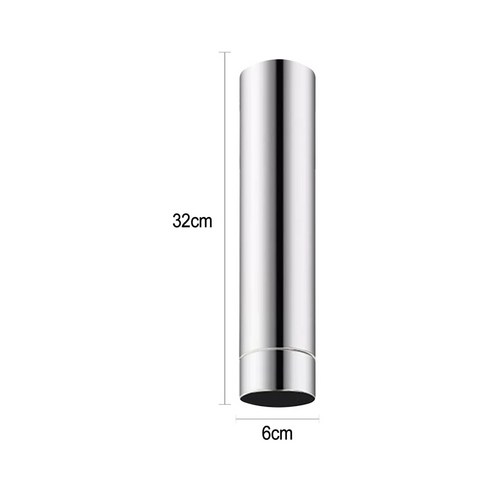 파파스 캠핑 화목난로 연통 60mm 일자 연통 32cm, 엘보 연통