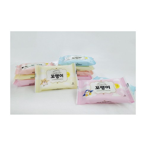 휴대용 미니 꼬맹이 물티슈(10p) x 30팩/60팩, 6박스, 100개입