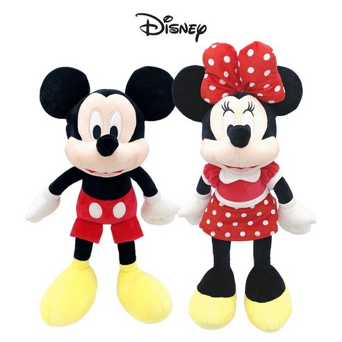 디즈니의 사랑스러운 미키마우스와 미니마우스 40cm 인형으로 기쁨을 선사하세요
