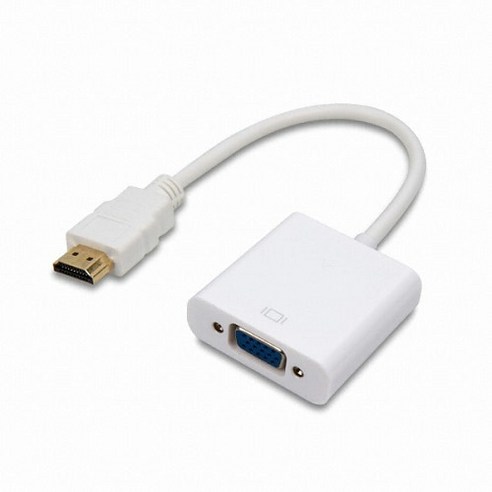 유니콘 케이블형 변환 컨버터 HDMI TO VGA, CV-300