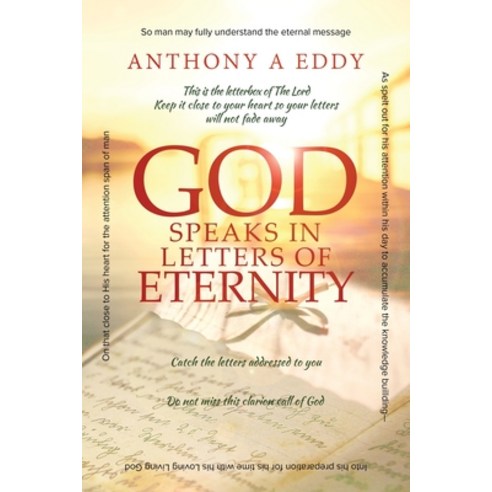 GOD Speaks in Letters of Eternity Paperback, Bookwhip Company