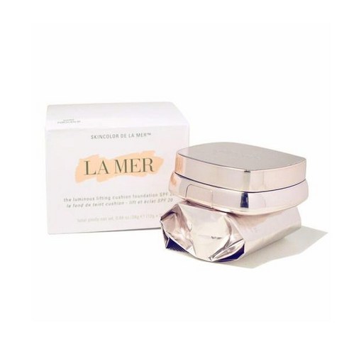 LA MER 라 메르 루미너스 리프팅 쿠션 파운데이션 12g 본품 + 리필용 1개 (단품), 03웜 포쉐린