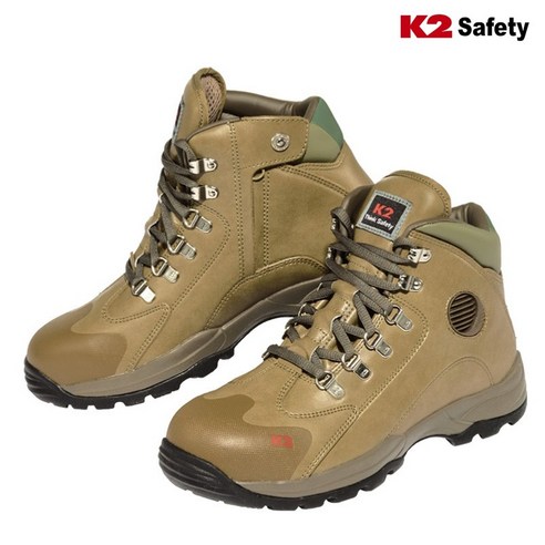 K2 Safety 속건성 안전화 K2-36 BEIGE, 1개