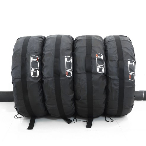 밀튼 타이어커버 타이어보관 백으로 타이어를 먼지와 습기로부터 보호하고 편리하게 보관하세요.