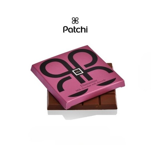 PATCHI 두바이초콜릿 팟찌 팟치초콜릿 아랍 중동 피스타치오초콜릿, 아몬드 밀크 50g, 50g