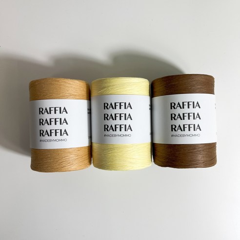 모모커머스 라피아실로 완성하는 나만의 특별한 가방