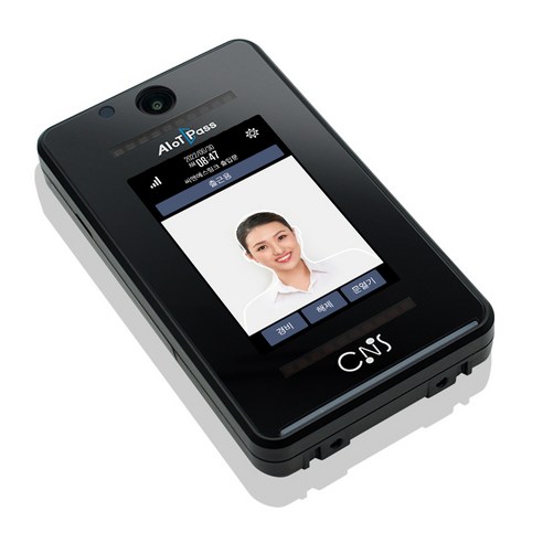 Aiotpass CIP-L200 안면인식 도어락/AI안면인식/얼굴인식 출입문 씨앤에스링크 AI 디지털 안면인식 출입문