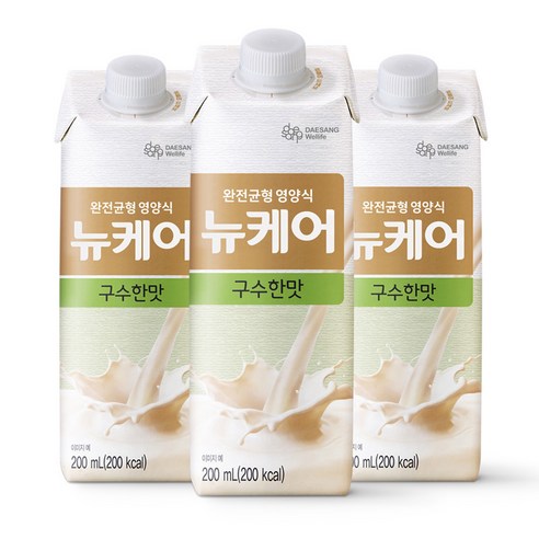 대상웰라이프 뉴케어 구수한맛 완전균형영양식, 30개, 0.2L