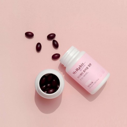 마이해빗 츄어블 철분 크랜베리 맛 600mg, 30정, 1개