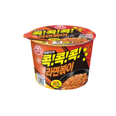 오뚜기콕콕콕 라면볶이 용기 120 g, 6개