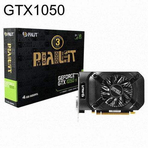 PALIT 지포스 GTX 1050 Ti STORM X D5 4GB 그래픽카드