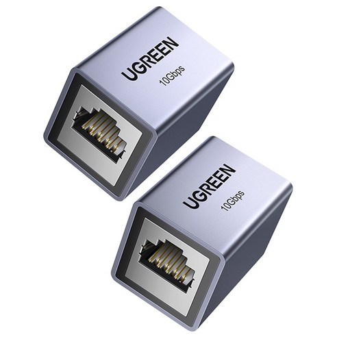 유그린 10Gbps 랜연장 젠더 RJ45 키스톤 잭 커플러 NW261