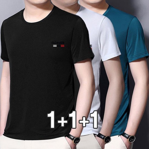 남성용 여름 반팔 티셔츠 1+1 이벤트 남성패션