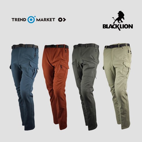 겨울등산바지 남성 남자 기모 슬림핏 네이비 몽벨바지