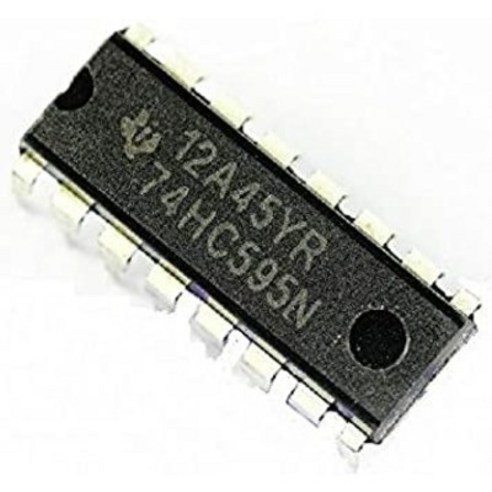 74HC595 74HC595N 시프트 레지스터/Shift Resister(아두이노 8비트 LED 출력) - 5개 묶음 0.1%의 비밀