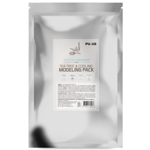 퓨어스 티트리 쿨링 모델링팩(1kg)단품, 1개입, 1개