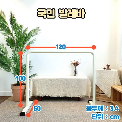 1인용 발레바로 시작하는 우아한 변화