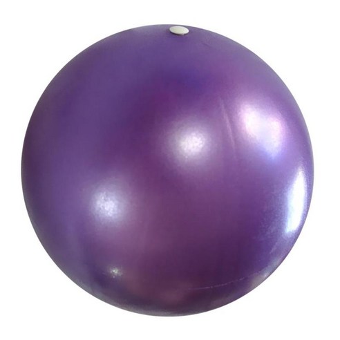 운동 공 25cm 요가 공 의자 반대로 파열 안정성 공, 보라색, PVC