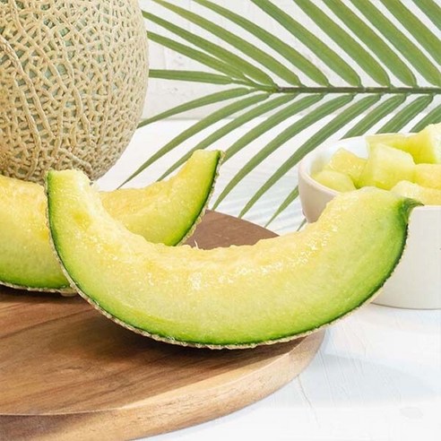 [자연맛남] 달콤한 고당도 머스크 메론 2입 (3.2kg내외), 2개