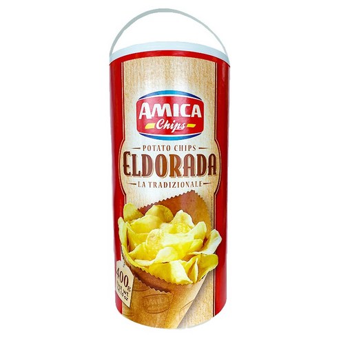 아미카 엘도라다 포테이토칩 통, 400g, 1개
