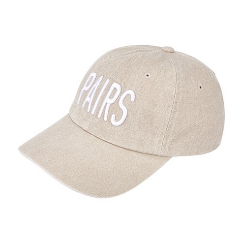 페얼스 로고 캡 모자 (LOGO_CAP_BEIGE), FREE