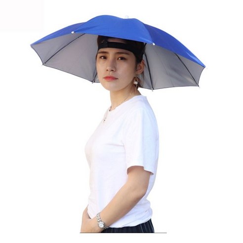 우산모자 69 양산 낚시 머리에쓰는 햇빛가리개 우양산