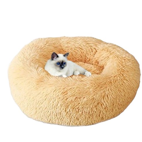 강아지집 댕냥이 도넛방석, 살구, 2개