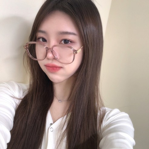 하리몽드 남녀공용 빈티지 빅사이즈 사각 프레임 안경테 5color