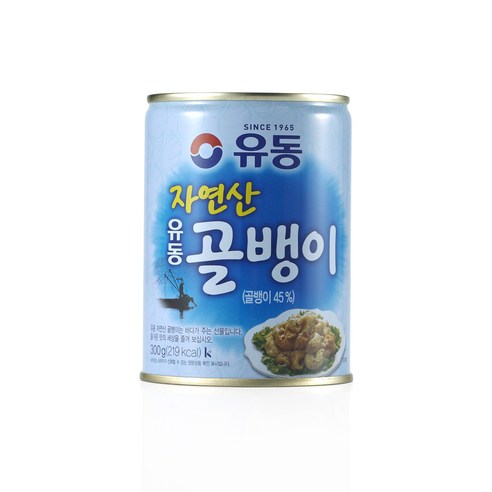 유동 자연산 골뱅이, 300g, 3개