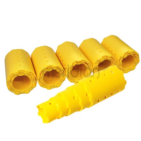 셋팅롤 5단 세트 (노랑) (1호~5호) 25개입 드라이롤, 노랑, 1세트