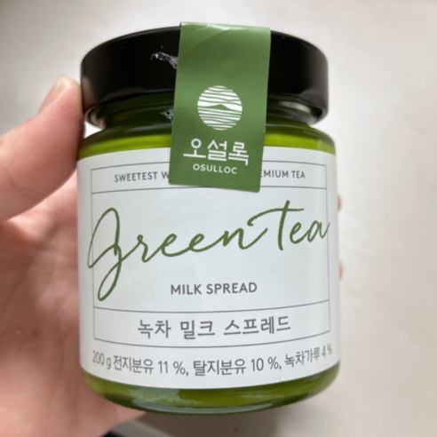 오설록 녹차밀크스프레드 200g + 200g (총), 10개