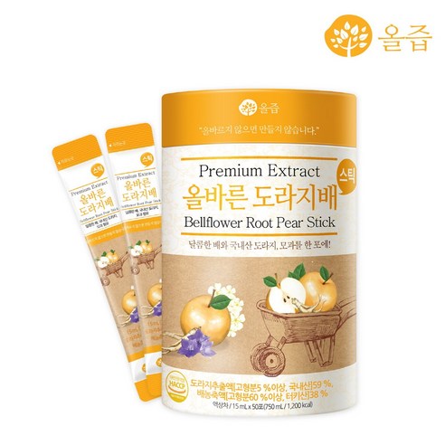 올즙 올바른 도라지배 스틱