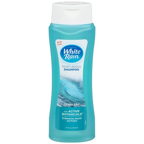 화이트레인 모이스춰라이징 샴푸, 443ml, Ocean Mist