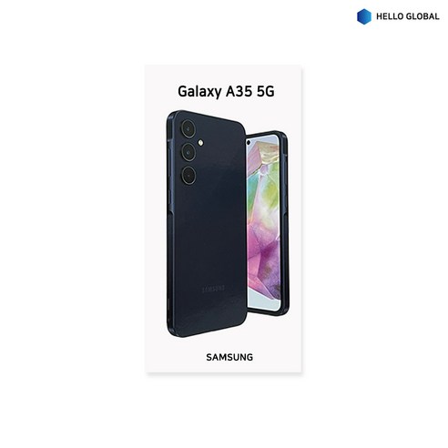 삼성 갤럭시 A35 5G 128GB SM-A356 미사용 공기계 새상품 가개통, 01_네이비