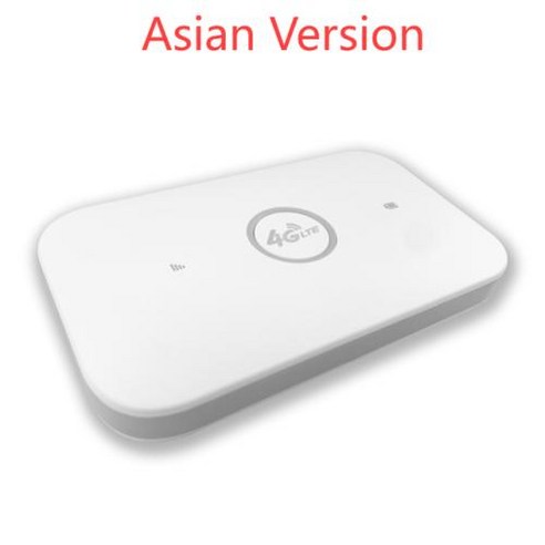 차량용 와이파이 4G LTE 무선 인터넷 라우터 지지대 810 사용자 150Mbps 미니 야외 핫스팟 SIM 카드 슬롯 가정 사무실 자동차 여행용, 2) Asian Version