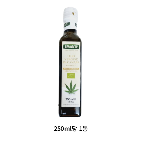 르반테 냉압착 유기농 대마종자유 250ml 1병, 1개