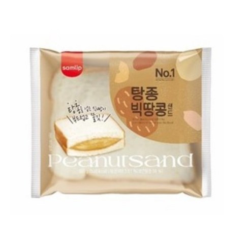 포켓몬빵 삼립 빅땅콩샌드 160g x 8봉, 8개 Best Top3