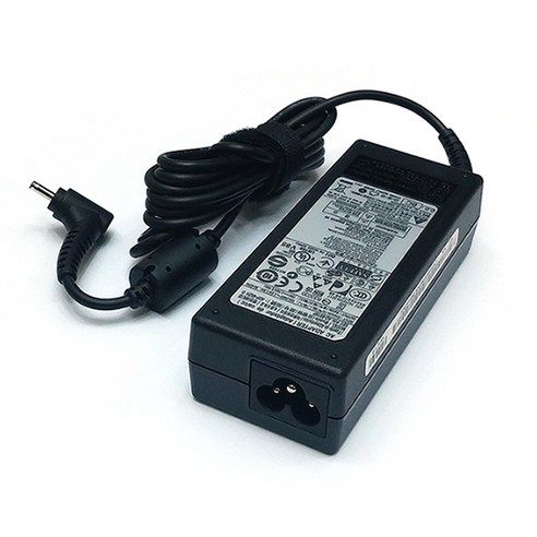 삼성전자 정품 AD-6019P/AD-6019A 19V 3.16A 60W 외경 3.0mm 어댑터 갤럭시뷰 T677 NT550XDZ-GD5AG NT550EBE-X58 충전기, 어댑터+케이블