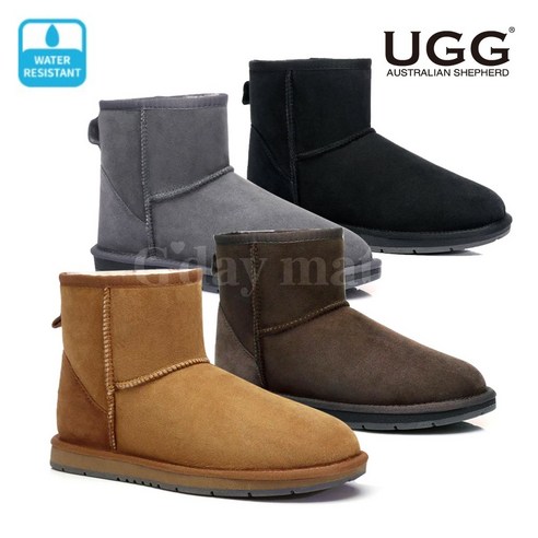 어그부츠  AS UGG 에버어그 남녀공용 방수 미니 클래식 어그부츠 4종 15701 호주산 양모 양털부츠 호주정품, 9L (255), 초콜릿, 1개