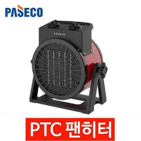 파세코 PTC 전기히터, PPH-3K, 레드