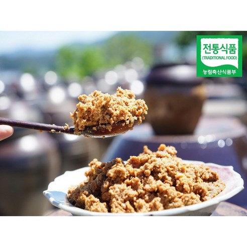 (감로이슬농원) 100% 국산콩 재래식 된장(3년숙성), 1kg