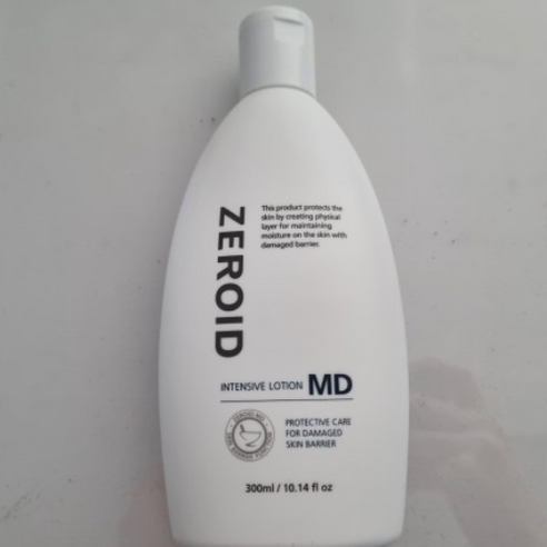 본사정품)[인기상품] 제로이드 인텐시브 로션 엠디 300ml zeroid 제로이드스킨케어 zeroid로션 제로이드md 제로이드크림, 2개