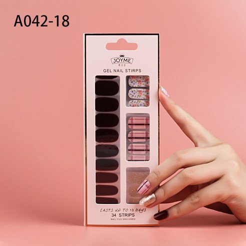 GN Aphrodite 네일패치 네일아트 네일스티커 34P, 1개, A042-18
