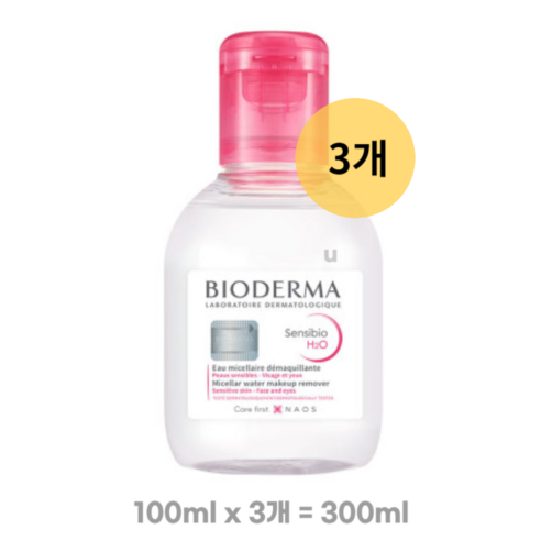 바이오더마 센시비오 H2O 클렌징 워터, 300ml, 1개 바이오더마클렌징워터 Best Top5