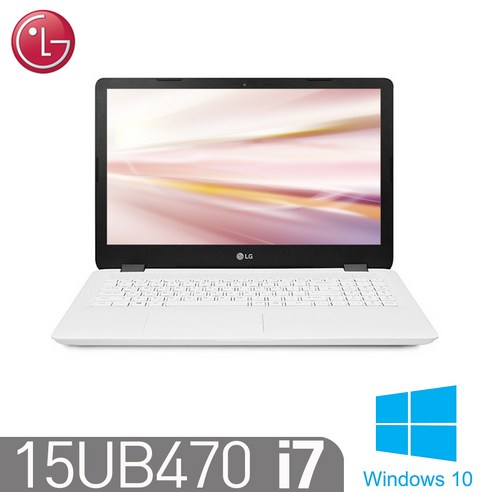 [LG 15UB470] 지포스그래픽 울트라북 인텔 6세대 i7-6500 8G SSD256G 지포스940M 윈10 15.6인치, 15UB470, WIN10 Pro, 8GB, 256GB, 흰색