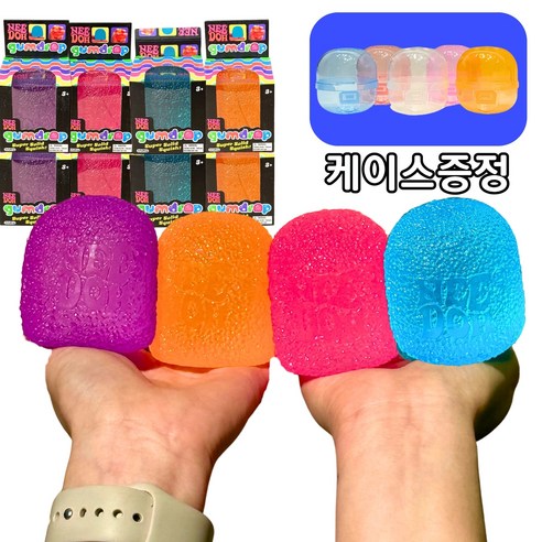 손안의 작은 행복, 니도 검드롭 스퀴시 스트레스볼: 일상에 활력을 불어넣다 니도검드롭