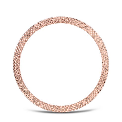 우먼스9999 갤럭시워치4 클래식 호환 가능 모던 베젤링 케이스, 42mm, 로즈골드