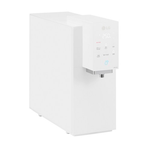 편리하고 세련된 LG 정수기 오브제정수기로 깨끗하고 건강한 물을 마십니다.