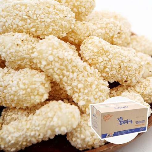 누구나조아 대용량 찹쌀 유과 명절 설 선물 한과 선물세트 고급 전통 공장, 1.5kg, 1박스